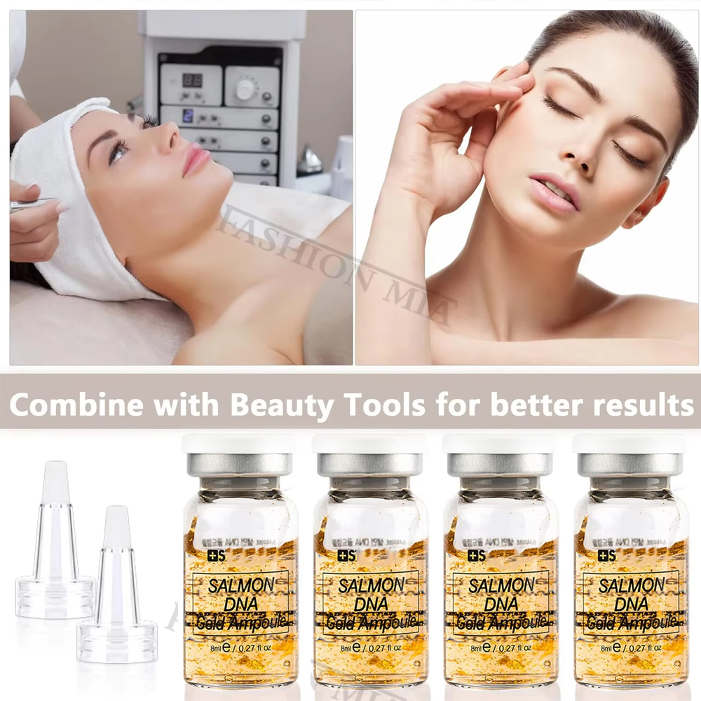 Korea 8ml Salmon DNA Gold Ampo - Skincare Korea ulasan dan harga