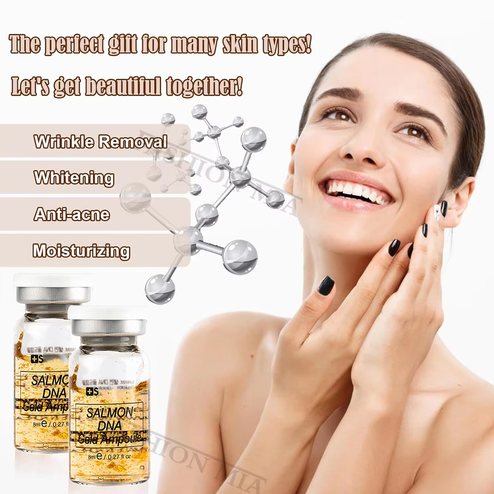 Korea 8ml Salmon DNA Gold Ampo - Skincare Korea ulasan dan harga