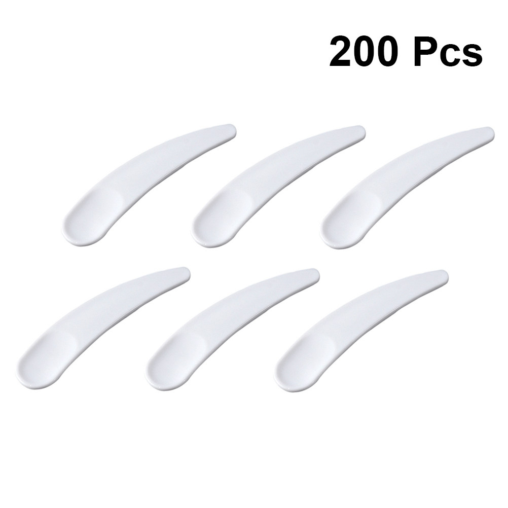 200Pcs Plastic Mask Scoop Prem - Skincare Routine ulasan dan harga