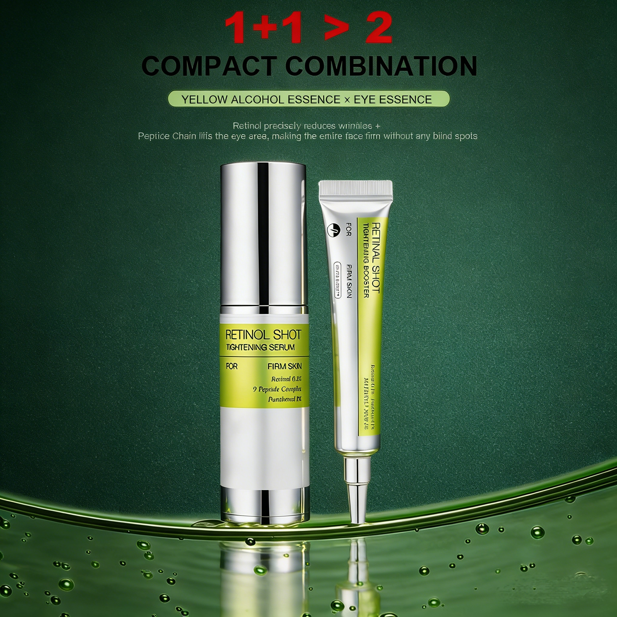 Korean Retinol Shot Face Serum - Skincare Skintific ulasan dan harga