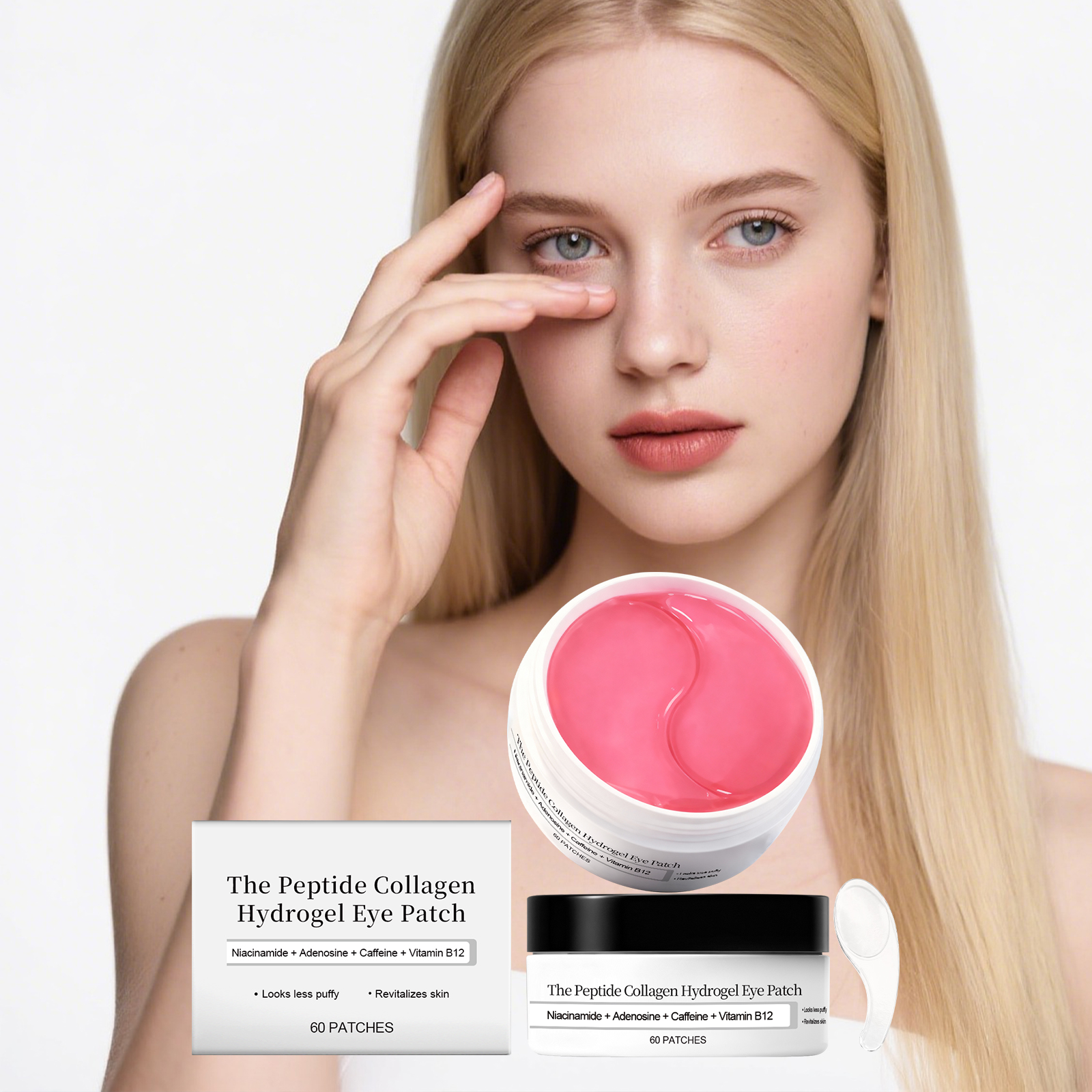 Peptide Collagen Hydrogel Eye  - Eye Cream Peptide ulasan dan harga