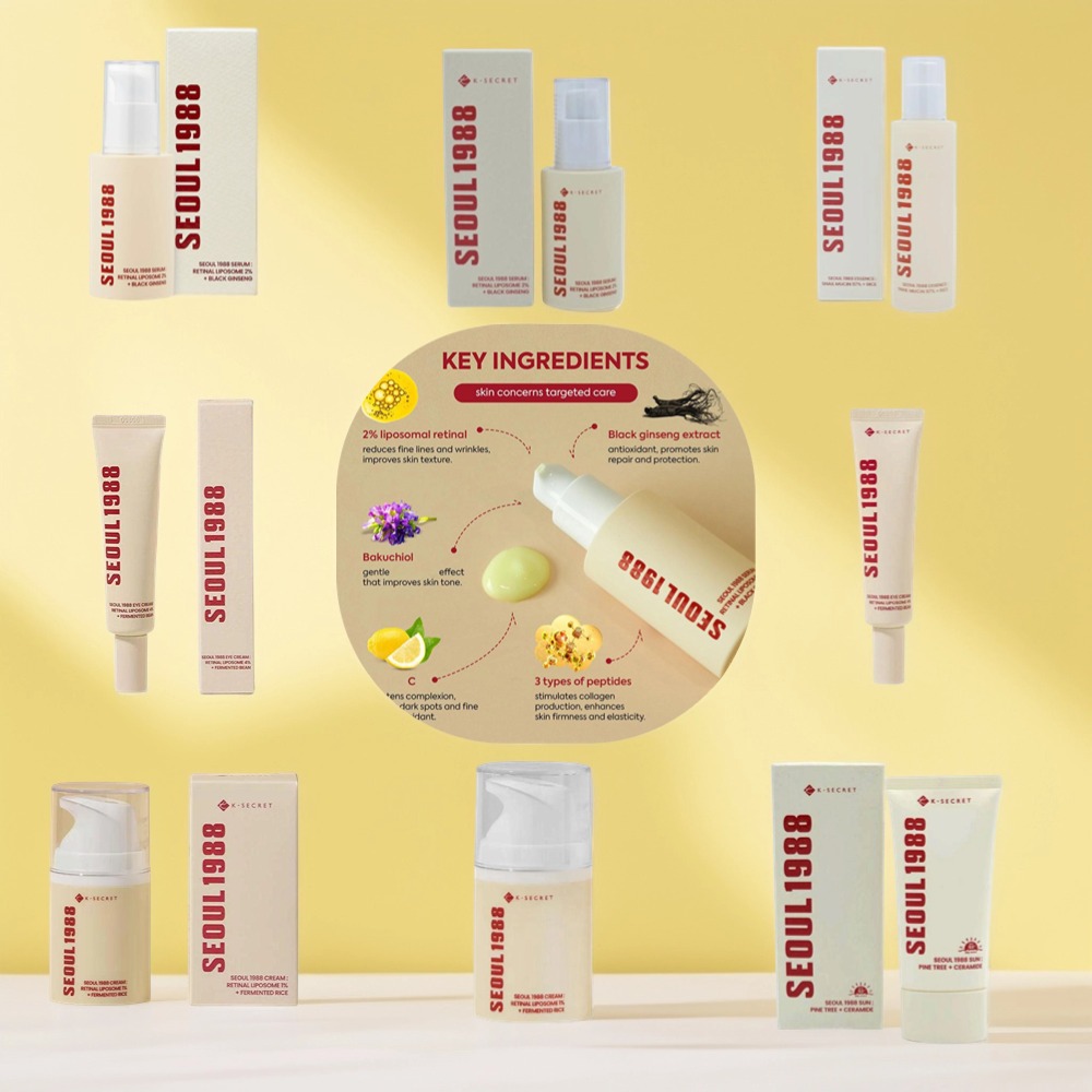 Korean Seoul 1988 Set Retinol  - Skincare Korea ulasan dan harga