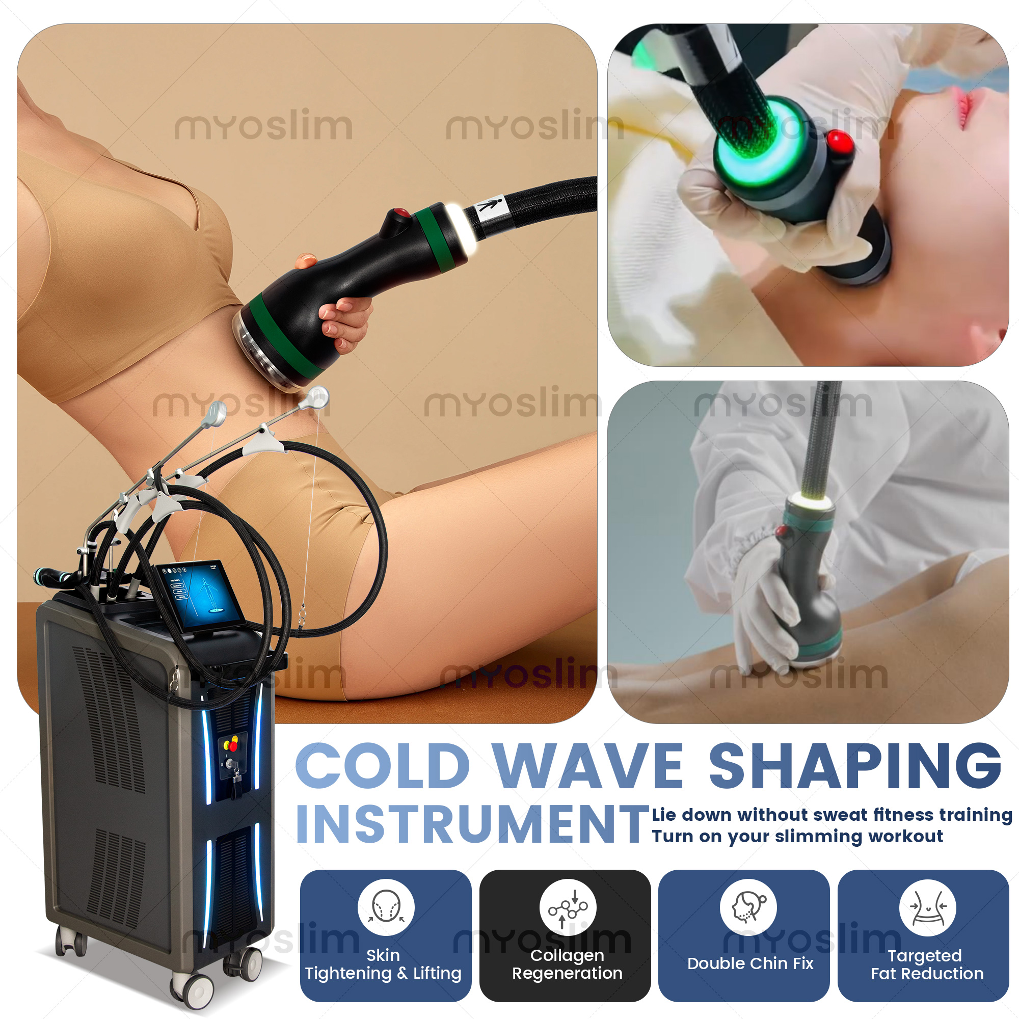 Faling 3in1 Coldwave Massage D - Skincare Korea ulasan dan harga