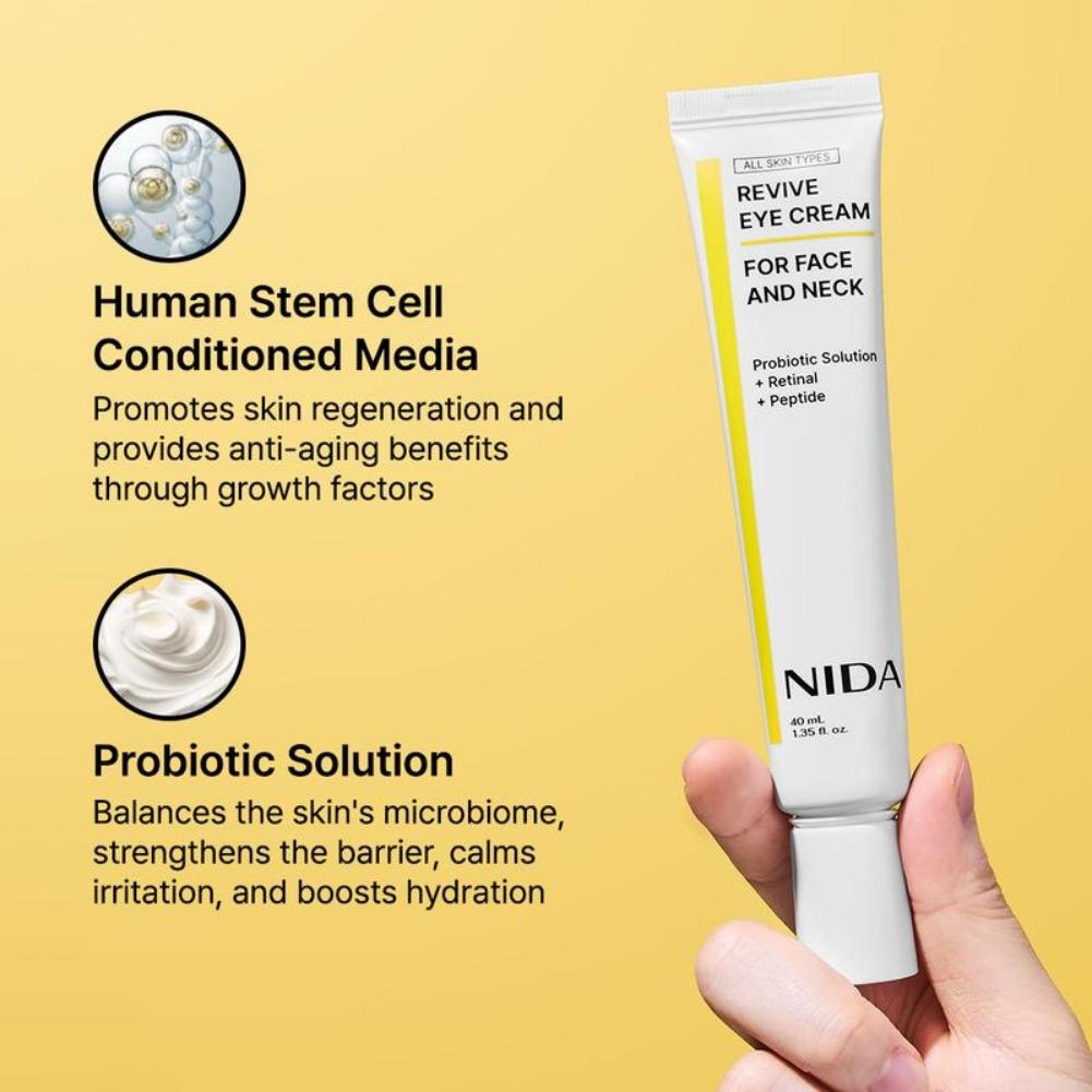 Korean 40ml NIDA Revive Eye Cr - Eye Cream Peptide ulasan dan harga