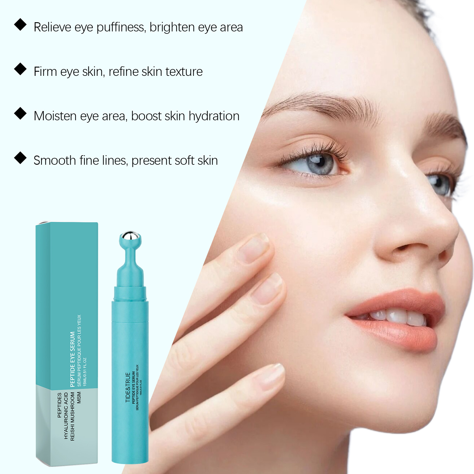 Peptide Firming Eye Serum Anti - Eye Cream Peptide ulasan dan harga