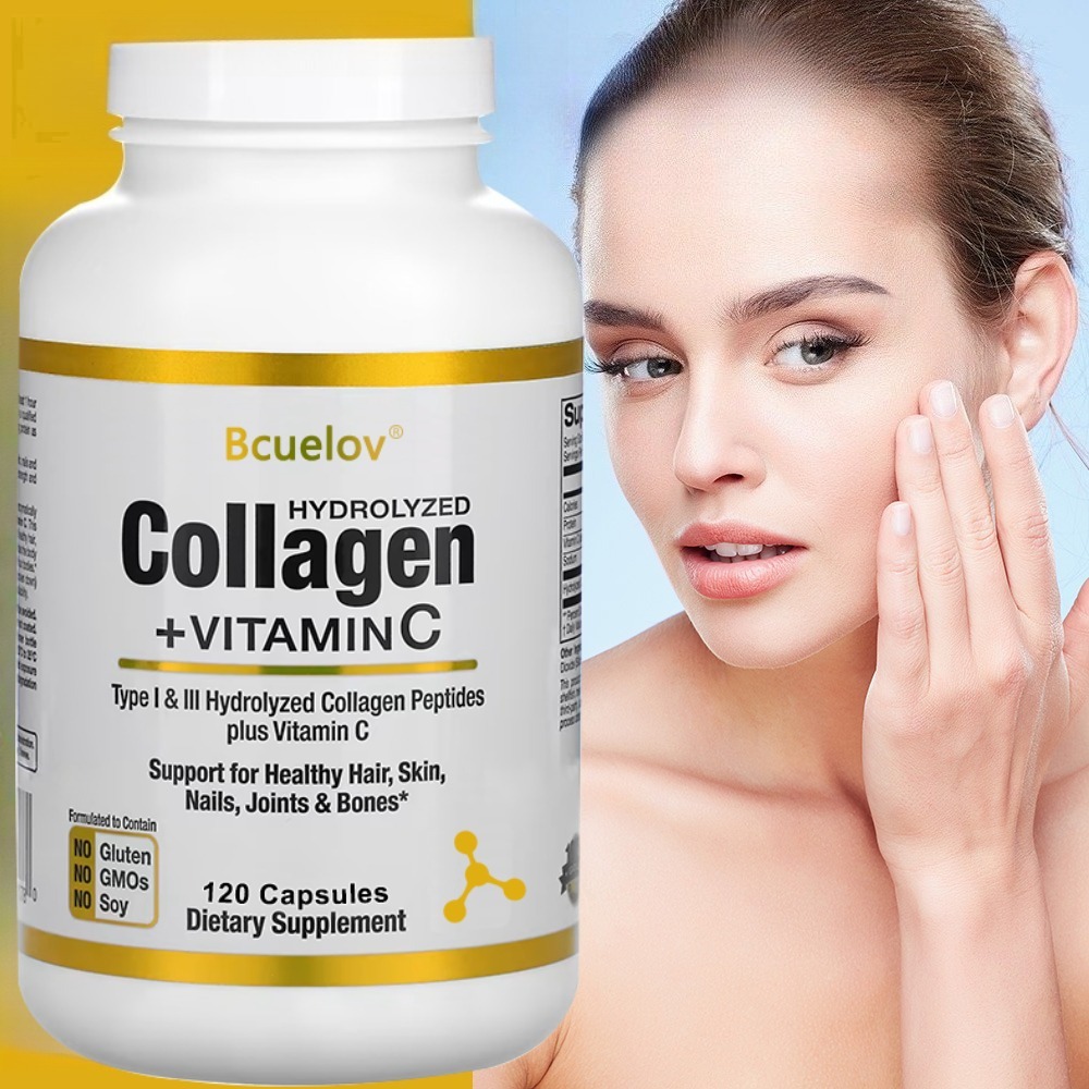 Hydrolyzed Collagen Peptide Su - Vitamin C Powder ulasan dan harga