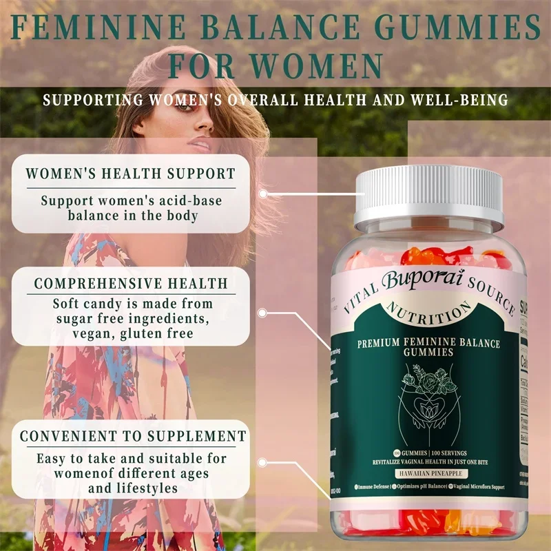 Premium Feminine Balance Gummi - Vitamin C Powder ulasan dan harga