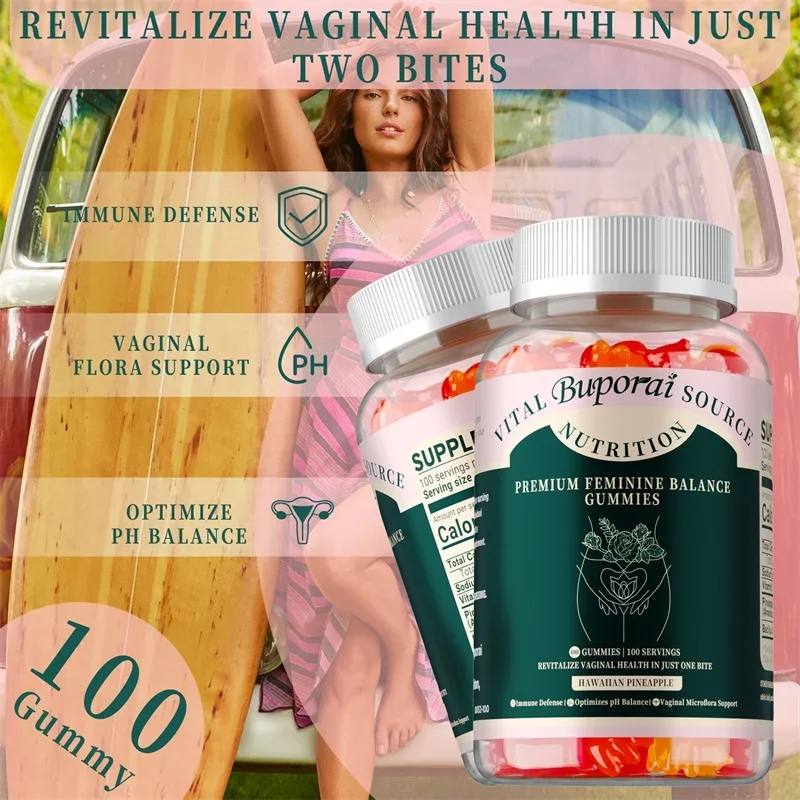 Premium Feminine Balance Gummi - Vitamin C Powder ulasan dan harga