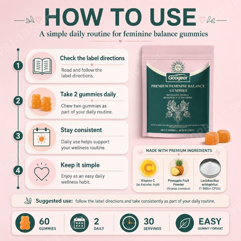 Googeer Feminine PH Balance Gu - Vitamin C Powder ulasan dan harga