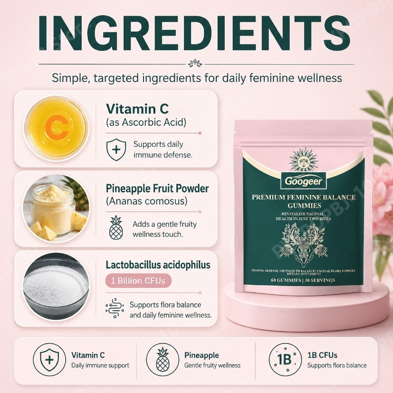 Googeer Feminine PH Balance Gu - Vitamin C Powder ulasan dan harga