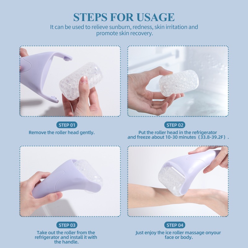 Ice Facial Massage Roller Ultr - Skincare Routine ulasan dan harga