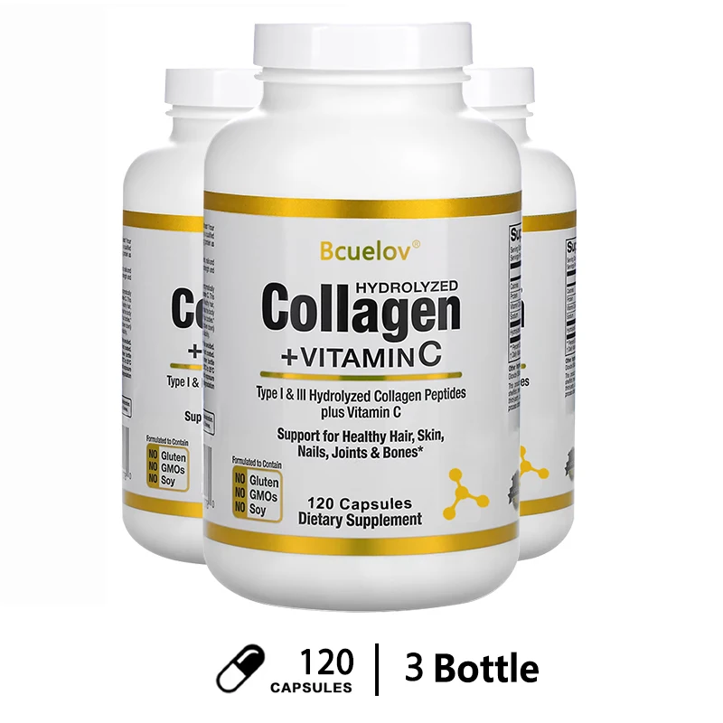 bcuelov Hydrolyzed Collagen Pe - Vitamin C Powder ulasan dan harga