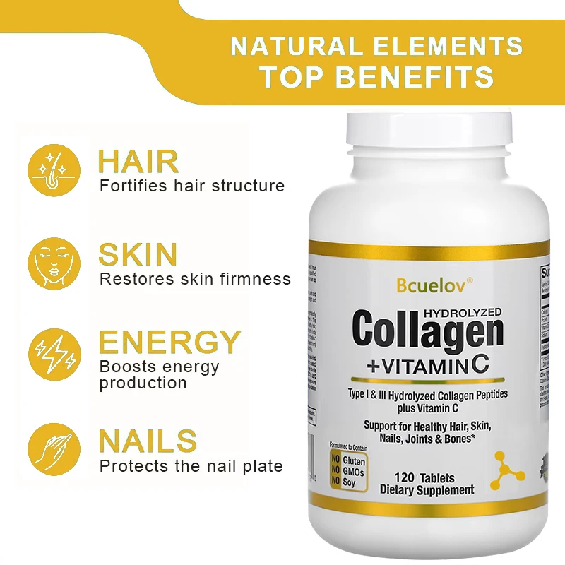 bcuelov Hydrolyzed Collagen Pe - Vitamin C Powder ulasan dan harga