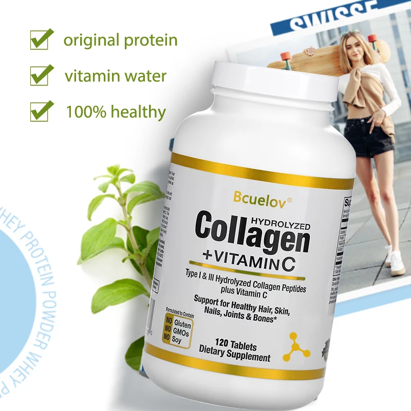 bcuelov Hydrolyzed Collagen Pe - Vitamin C Powder ulasan dan harga