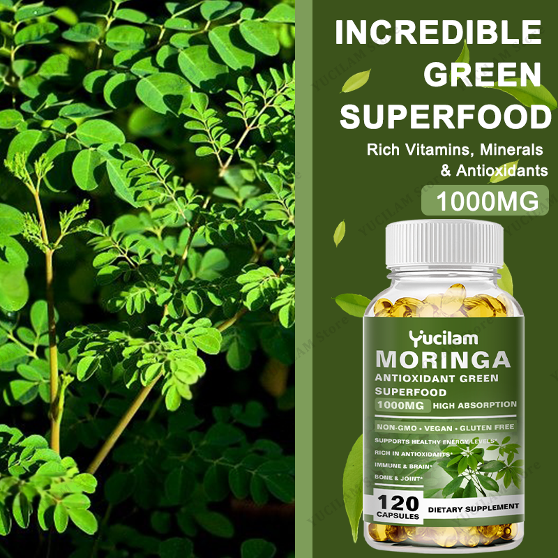 Moringa Organic 1000 mg, 7-in- - Vitamin C Powder ulasan dan harga