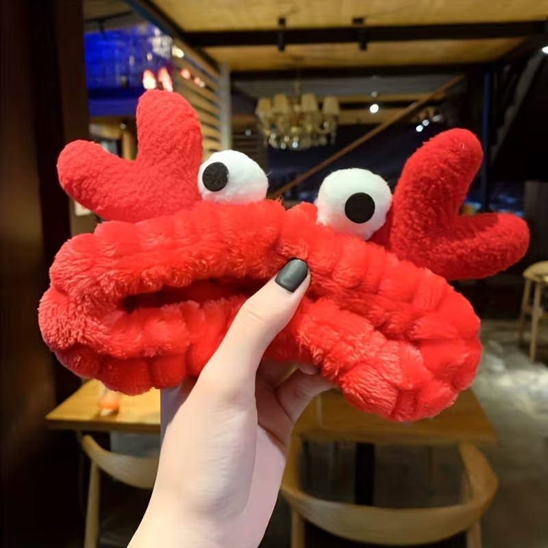3pcs Crab-Themed Hairbands & W - Skincare Routine ulasan dan harga
