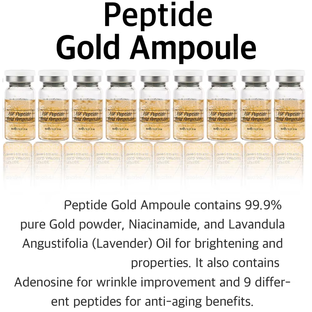 Korea Peptide Gold Ampoule Ski - Skincare Korea ulasan dan harga