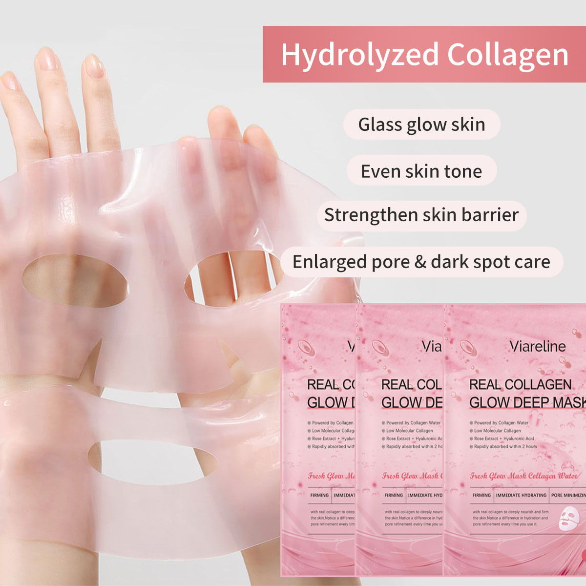 Overnight Collagen Mask Salmon - Skincare Skintific ulasan dan harga