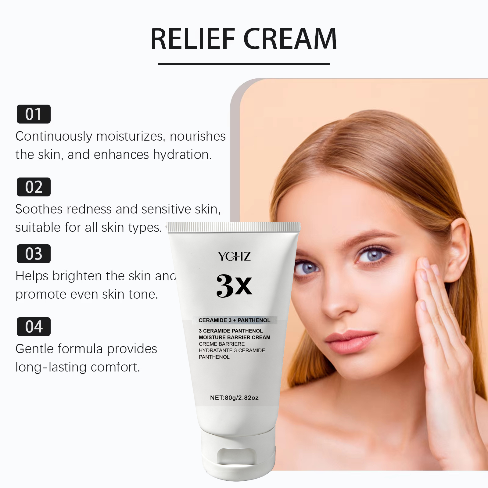 3X Ceramide Panthenol Moisturi - Skincare Korea ulasan dan harga