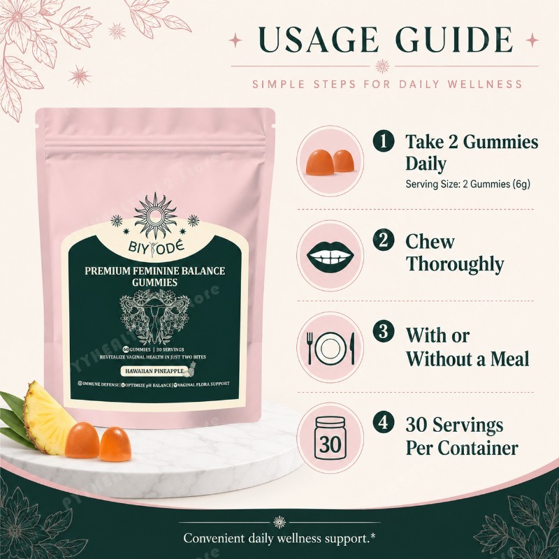 BIYODE Women’s Probiotic Gummi - Vitamin C Powder ulasan dan harga