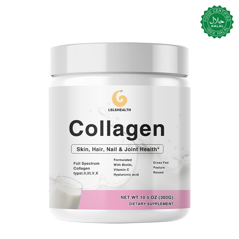 Multi collagen powder, types I - Vitamin C Powder ulasan dan harga