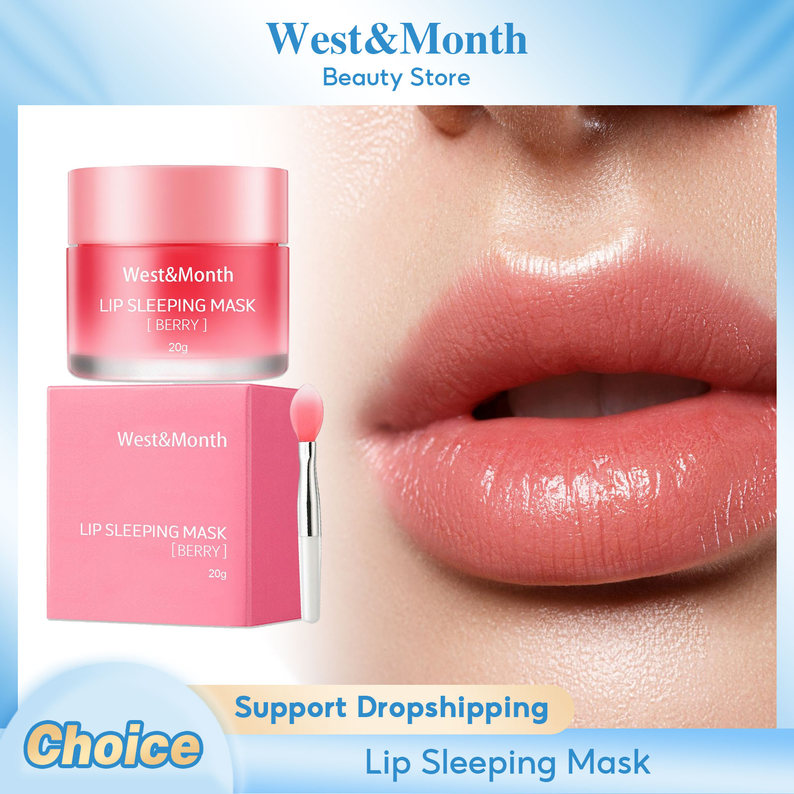 Sleeping Lip Mask Anti-Chapped - Skincare Korea ulasan dan harga