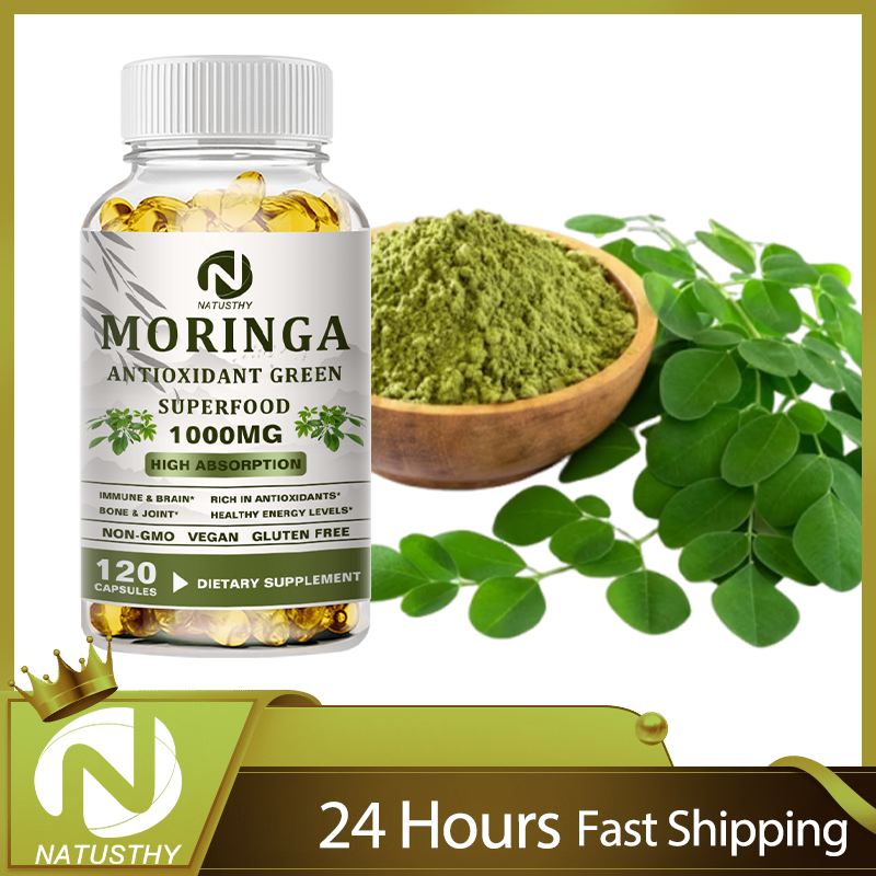 Moringa Organic 1000 mg - With - Vitamin C Powder ulasan dan harga