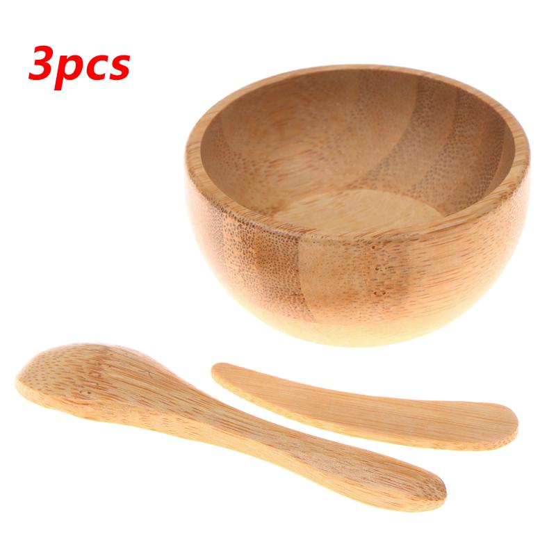 3pcs Mini Size Bamboo Diy Face - Skincare Routine ulasan dan harga