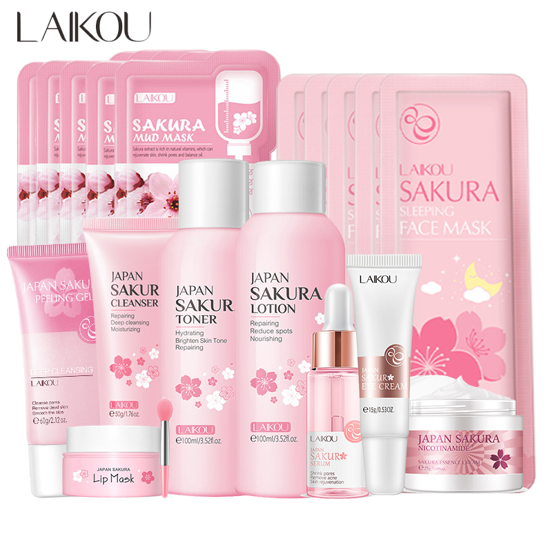 Sakura Facial Cleaner Korean F - Skincare Korea ulasan dan harga